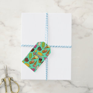 Etiquetas Para Regalos Iconos De Helado