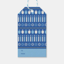 Iconos Festivos de Dreidel Hanukkah Fiesta Azul Or