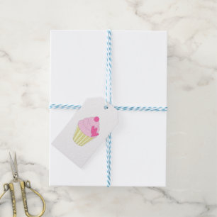 Etiquetas Para Regalos illusima Cordón Azul y Blanco