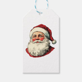 Etiquetas Para Regalos ilustración de Papá Noel