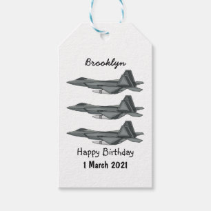 Etiquetas Para Regalos Ilustracion de personalizado de aviones de combate