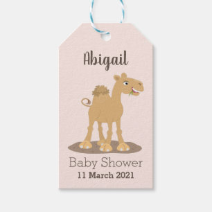 Etiquetas Para Regalos Ilustracion de personalizado de camello alegre y s