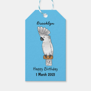 Etiquetas Para Regalos Ilustracion de personalizado de pájaro de paraguas