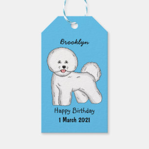 Etiquetas Para Regalos Ilustracion de personalizado de perro frito de Bic