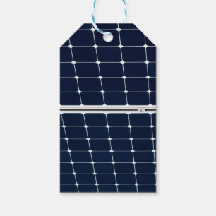 Etiquetas Para Regalos Imagen divertida del panel de energía solar