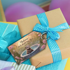 Etiquetas Para Regalos Imán para baby shower totalmente adorable de nutri