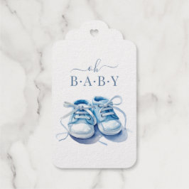 Etiquetas Para Regalos Invitación a Baby Shower para bebes, niño pequeño