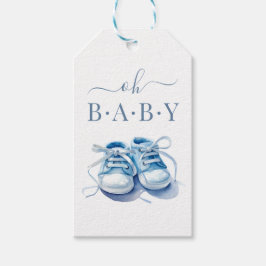 Etiquetas Para Regalos Invitación a Baby Shower para bebes, niño pequeño