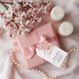 Etiquetas Para Regalos Invitación de Despedida de Soltera Delicia de Flor