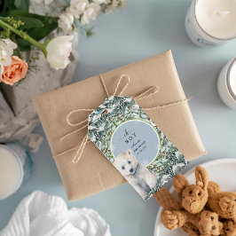 Etiquetas Para Regalos invitaciones a la ducha de bebé en invierno