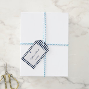 Etiquetas Para Regalos Invitaciones de boda Olas de la Marina Náutica