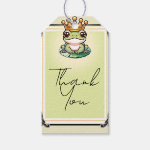 Etiquetas Para Regalos Invitaciones para Baby Shower del Príncipe Rana co