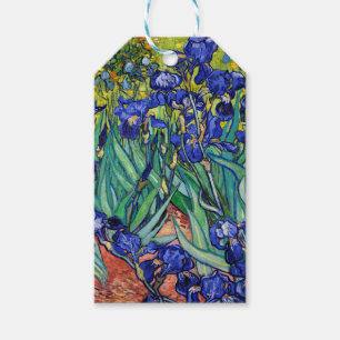 Etiquetas Para Regalos Irises de Vincent van Gogh