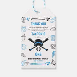 Etiquetas Para Regalos It’s Game Time Baseball 1st Birthday