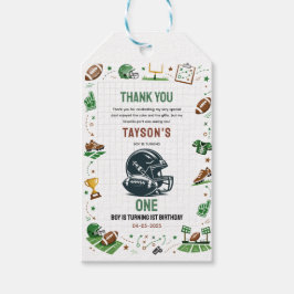 Etiquetas Para Regalos It’s Game Time Football 1st Birthday