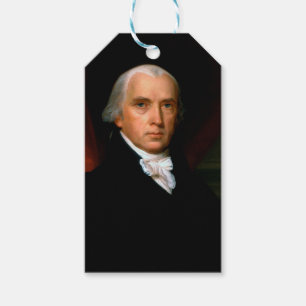 Etiquetas Para Regalos James Madison 4º Presidente de los Estados Unidos