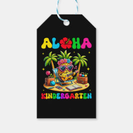 Etiquetas Para Regalos Jardín de infancia Aloha Piña Hawái Vuelta al cole