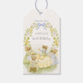 Etiquetas Para Regalos Jardín de limones con ratones
