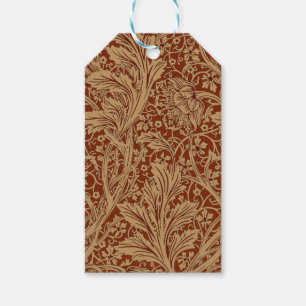 Etiquetas Para Regalos Jardín Floral Arcadia de William Morris Clase de F