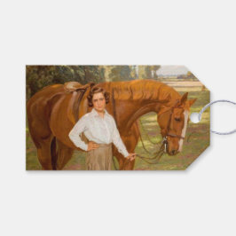 Etiquetas Para Regalos Jazmín el caballo (por Algernon Talmage)