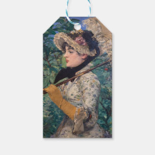 Etiquetas Para Regalos Jeanne (Primavera) De Édouard Manet