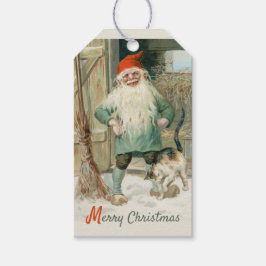 Etiquetas Para Regalos Jenny Nyström Navidades brownie y cat CC1194