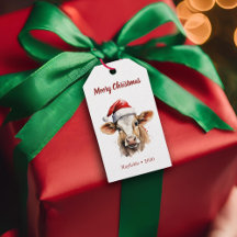 Jersey Cow "Moory Navidades"