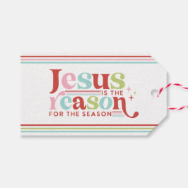 Etiquetas Para Regalos Jesús es la razón de la temporada | NAVIDADES