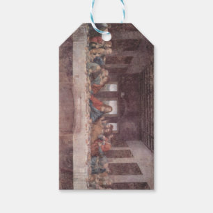 Etiquetas Para Regalos Jesús "Yeshua" La última cena, Leonardo da Vinci