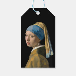 Etiquetas Para Regalos Johannes Vermeer, Chica de Pearl Earring