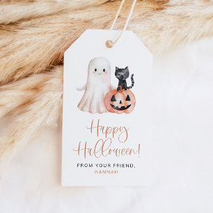 Etiquetas Para Regalos JOLIE Gantador De Calabaza Feliz Tratamiento De Ha