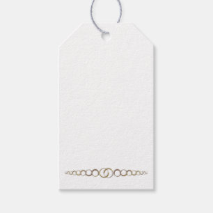 Etiquetas Para Regalos Joyas "doradas" o tarjetas de regalo para cortar e