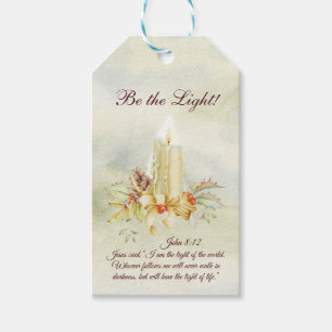 Etiquetas Para Regalos Juan 8:12 Jesús dijo: Yo soy la Luz del Mundo