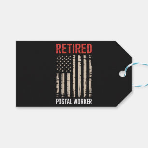 Etiquetas Para Regalos Jubilación de trabajador postal retirado
