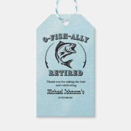 Etiquetas Para Regalos Jubilación O-fish aliada pesca divertida