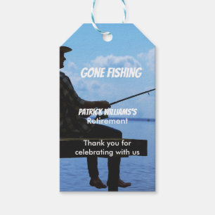 Etiquetas Para Regalos Jubilación Pescador Jubilado Jugador Jubilado Juer