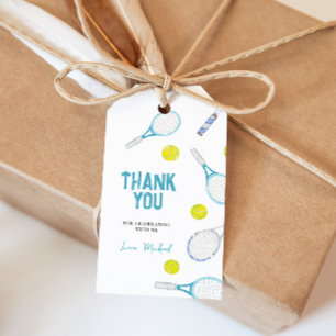 Etiquetas Para Regalos Juego de regalo de cumpleaños para deportes de ten