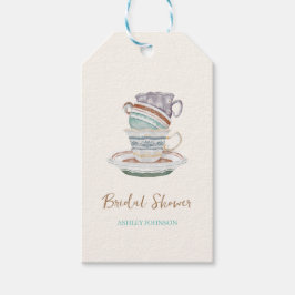 Etiquetas Para Regalos JULIET Conjunto de Té Fiesta Despedida de Soltera