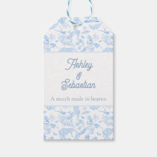 Etiquetas Para Regalos Jungle Preppy Toile de Chinoiserie