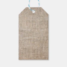 Etiquetas Para Regalos Jute Textile