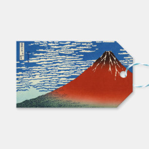 Etiquetas Para Regalos Katsushika Hokusai - Buen Viento, Buenos Días