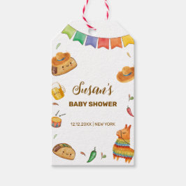 Etiquetas Para Regalos Kawaii Rustic Fiesta Taco Bout A Baby Shower