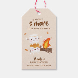 Etiquetas Para Regalos Kawaii Rustic S'more Love Campfire Baby Shower