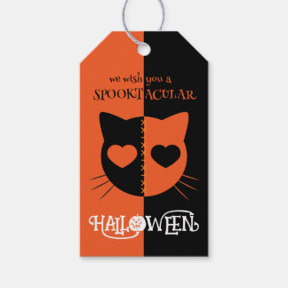 Etiquetas Para Regalos Kawaii Sopesy Cute Cat Spooktacular Halloween
