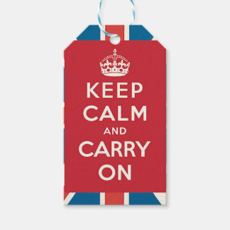 Etiquetas Para Regalos Keep Calm and Carry On
