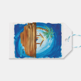 Etiquetas Para Regalos KidsArt para Choc - Paz en la Tierra