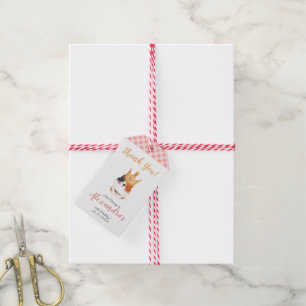 Etiquetas Para Regalos Kitten Meow Chica de la Corona Rosa Kitty Cat Cump
