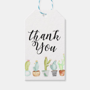 Etiquetas Para Regalos La acuarela del jardín el del cactus le agradec