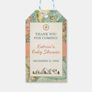 Etiquetas Para Regalos La aventura comienza le agradece marca lugares del