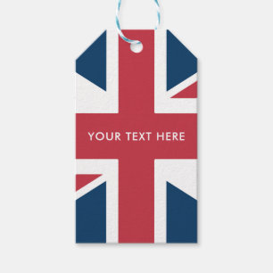 Etiquetas Para Regalos La bandera británica Union Jack